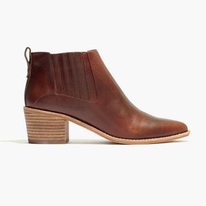 NWT Madewell Bonner boot cherry wood 9